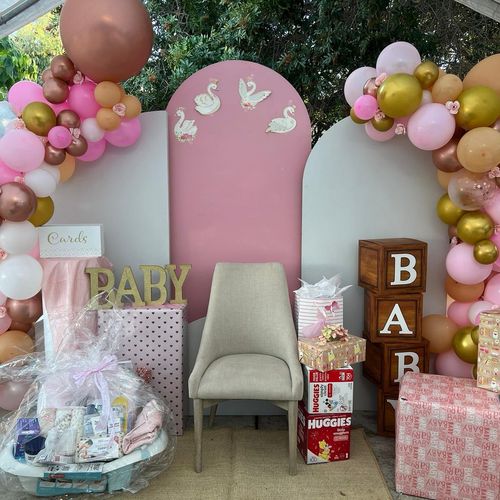 I had a baby shower to organize and I didn't even 