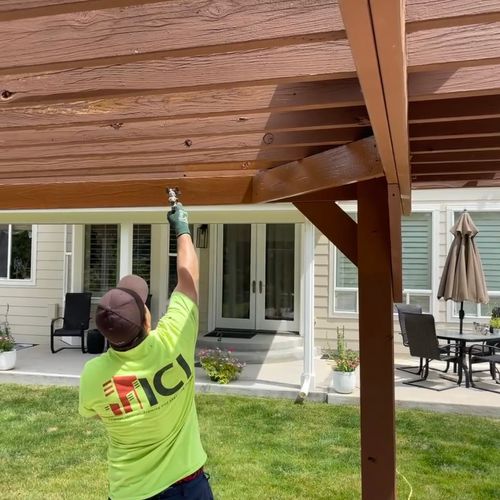 Deck Staining and Sealing