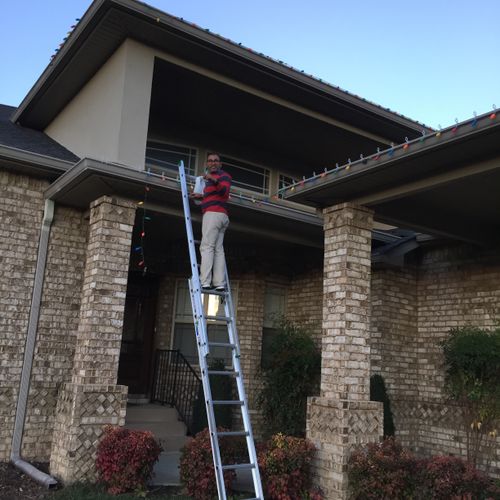 Holiday Lighting Installation and Removal