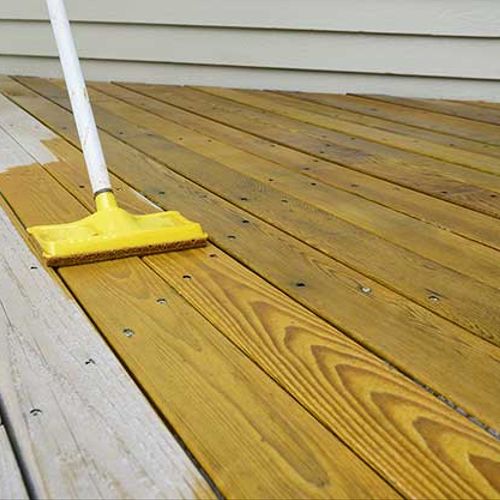 Deck Staining and Sealing