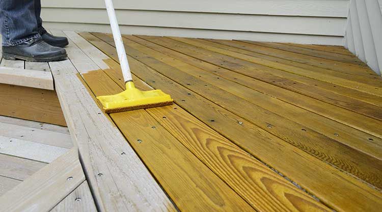 Deck Staining and Sealing