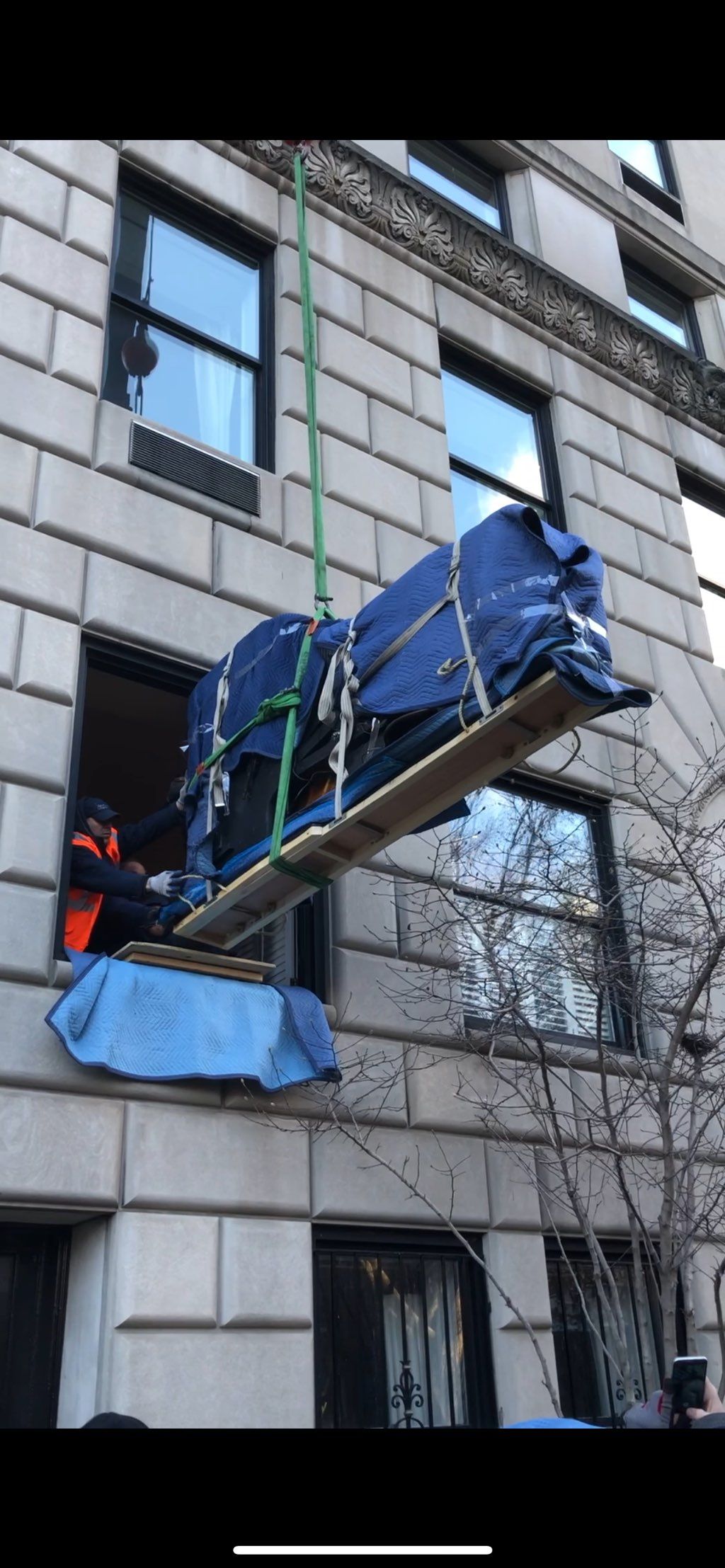 Fazioli concert grand 5th Ave move. The piano was 