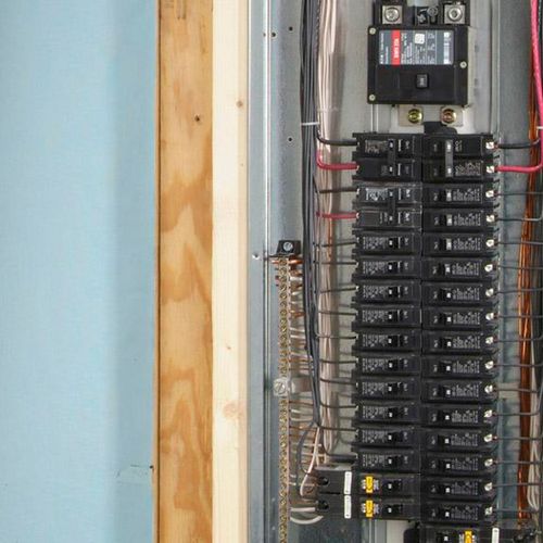 Circuit Breaker Panel or Fuse Box Installation