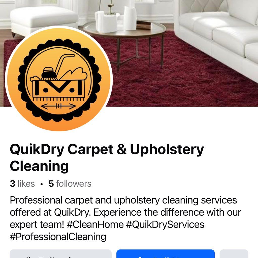 Quik Dry Carpet And Upholstery Commercial Cleaners