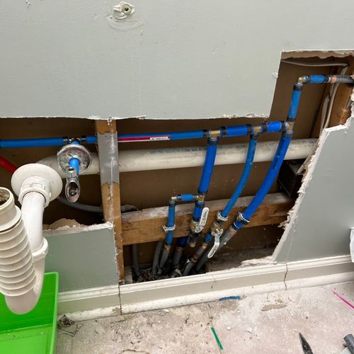 Plumbing and Valve Replacement 