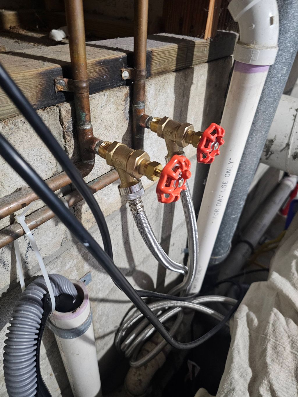 After - washing machine valves 