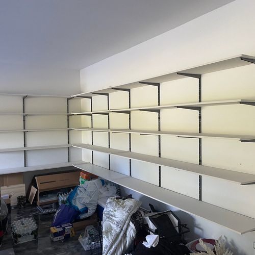 Closet and Shelving System Installation