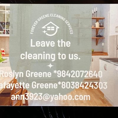 Avatar for Forever Greene Cleaning Services