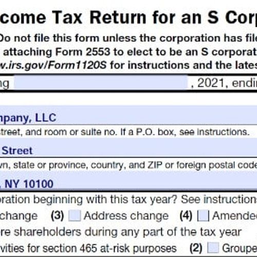 Business Tax Preparation