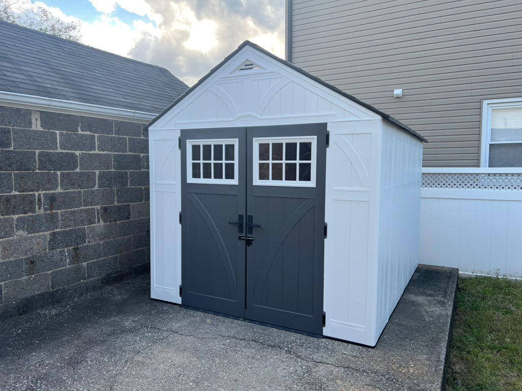 Shed 10x8ft installation 