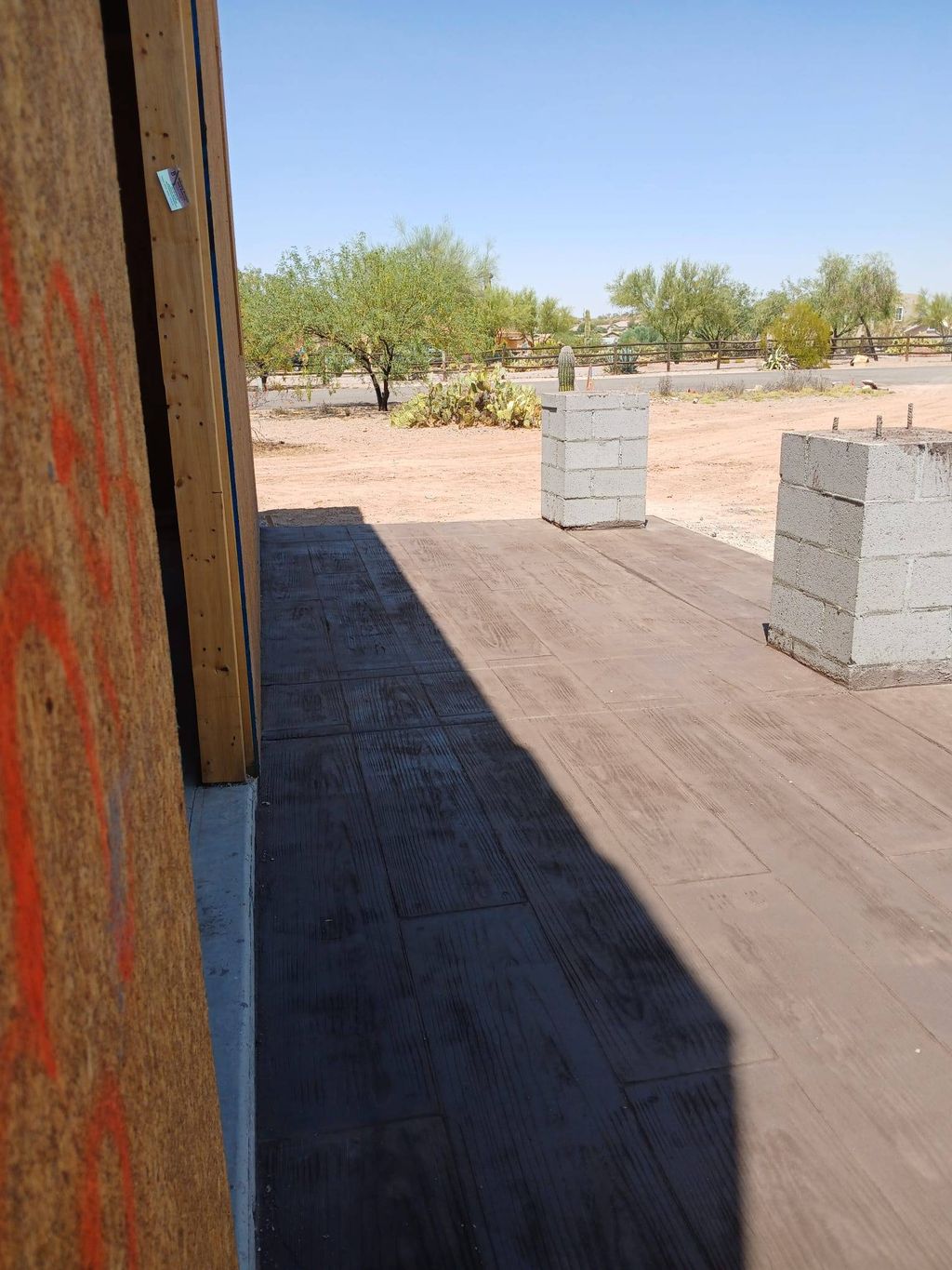 stamped concrete