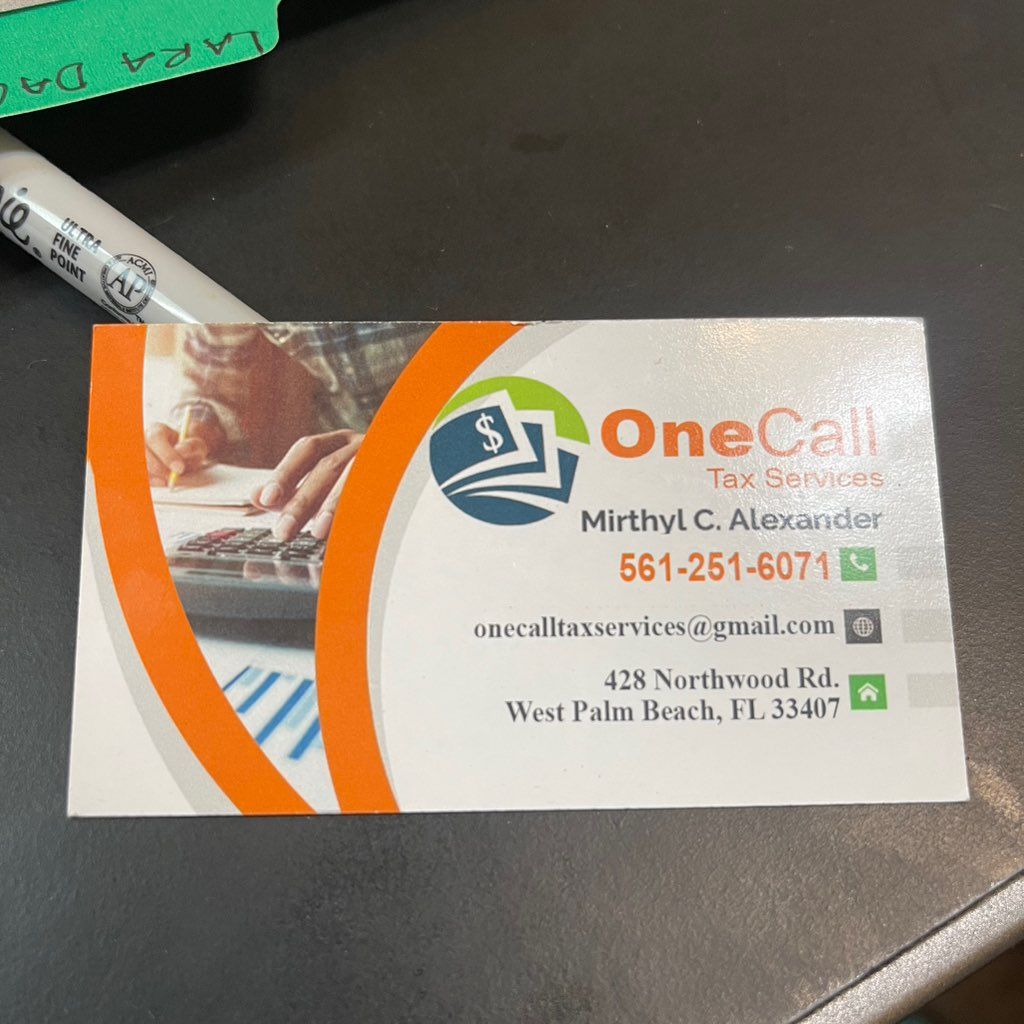 Onecalltaxservices