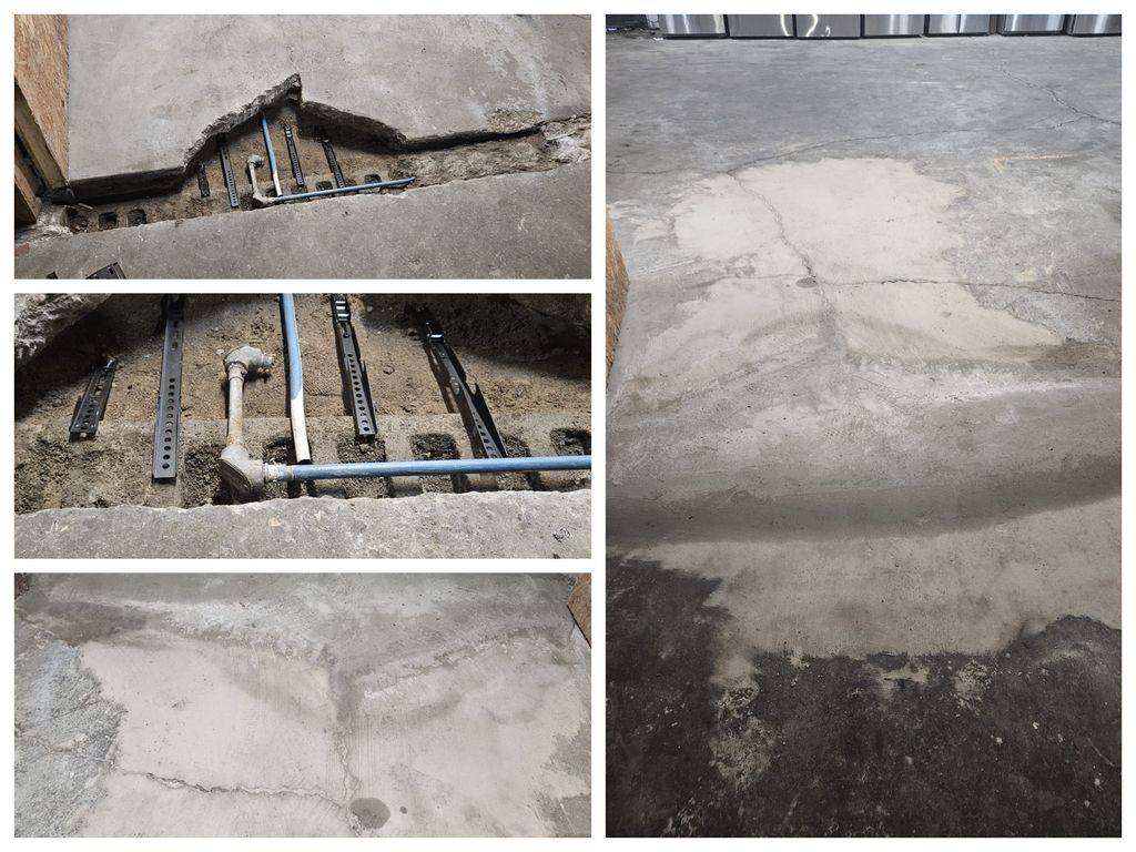 Concrete rapaire