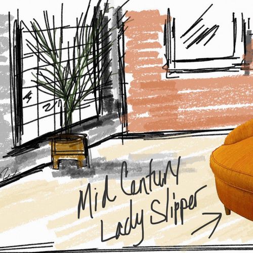 Statement Piece Sourcing with room sketch 