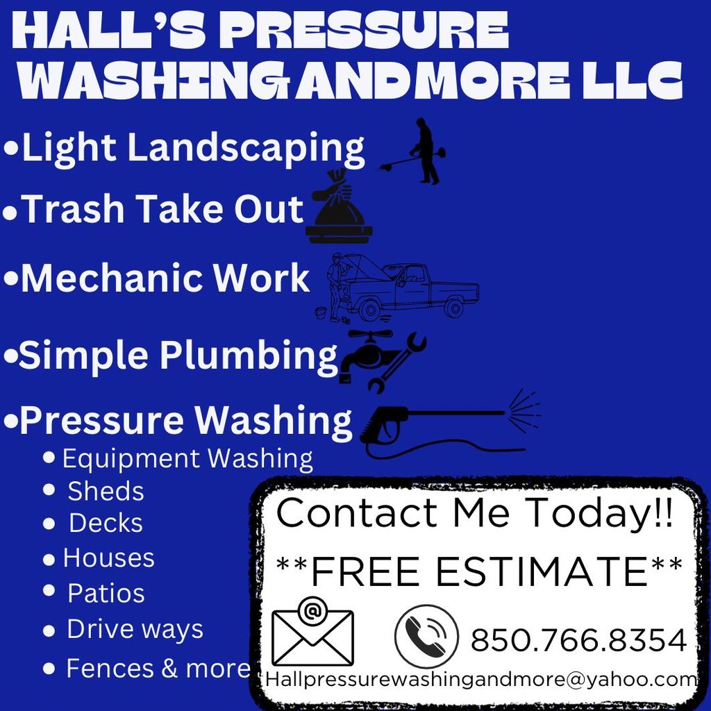 Hall’spressurewashingandmore