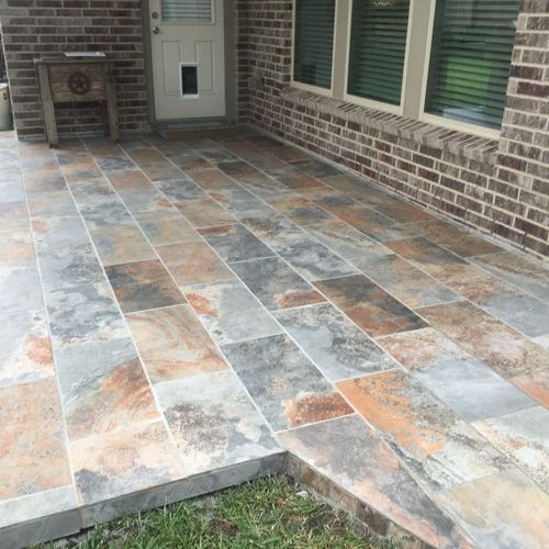 Patio Installation 