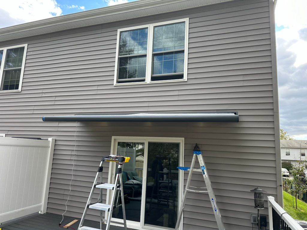 Retractable Awning installation 