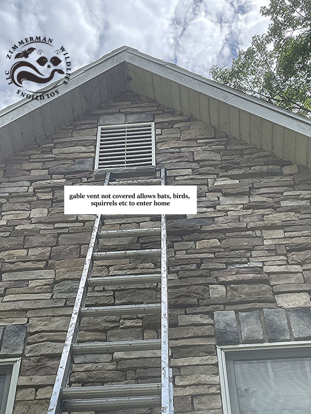 gable vent not secure