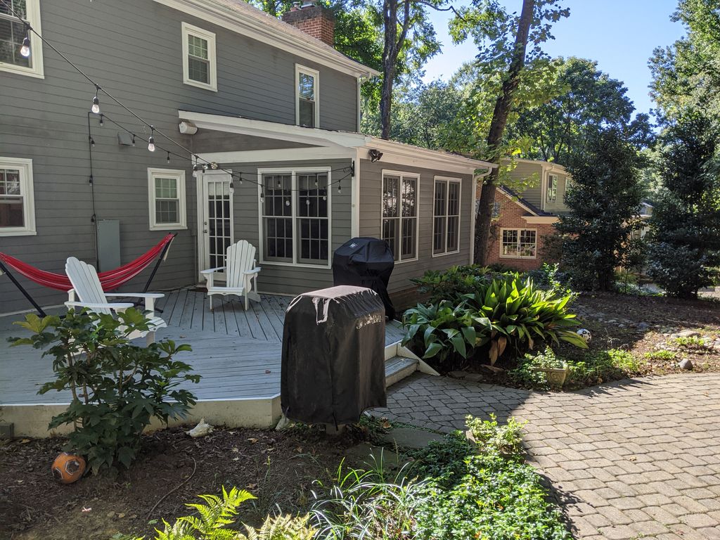 Before JJ deck and patio 