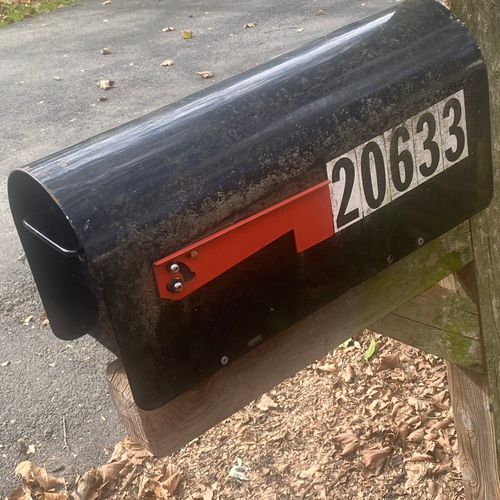 Needed a mailbox repaired and Vahid called within 