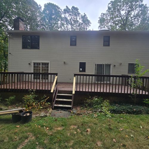 Deck Staining and Sealing