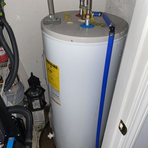 Water Heater Installation or Replacement