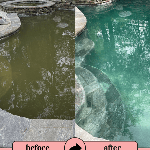 Pool cleaning and restoration