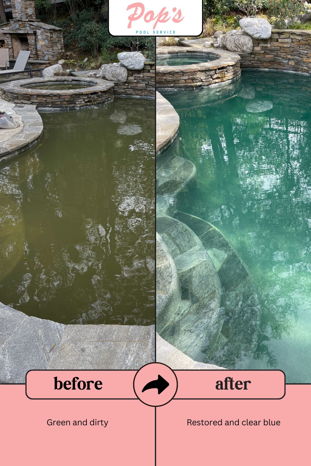 Pool cleaning and restoration