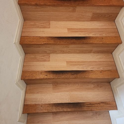 Wood Stairs