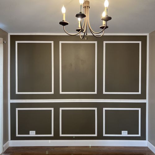 Trim or Molding Installation