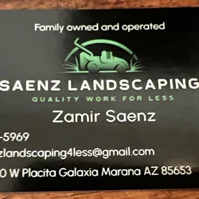 Avatar for Saenz Landscaping LLC