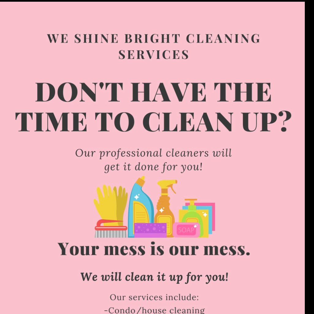 We Shine Bright Cleaning Services LLC