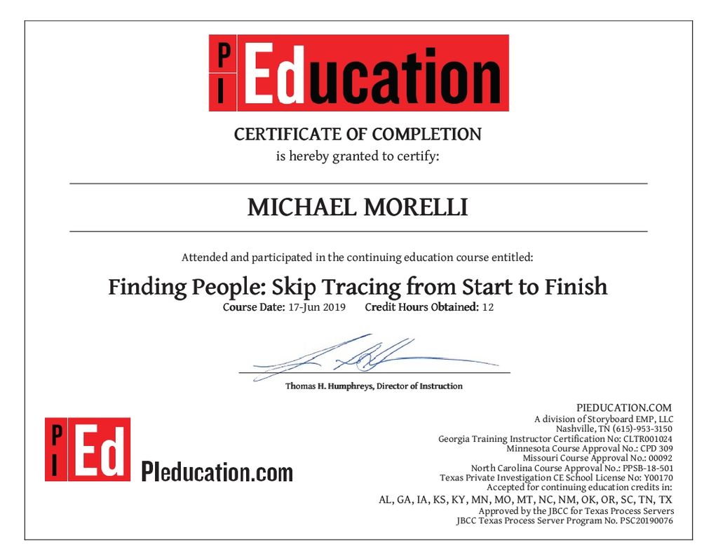 Skip Tracing 
