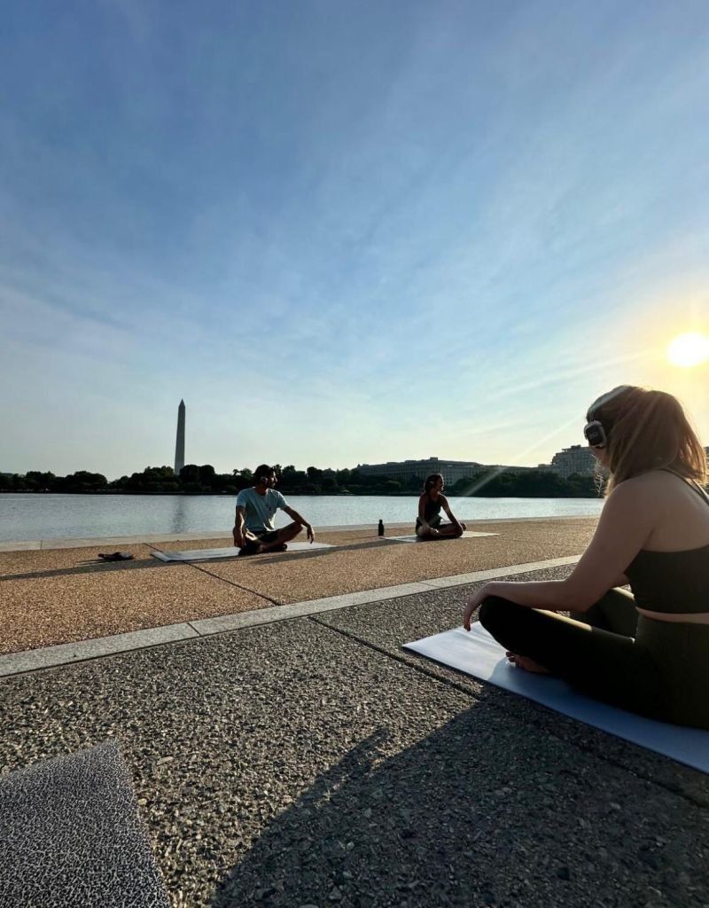 Project Sunrise at the Jefferson Memorial