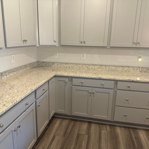 We were looking to install backsplash for our kitc