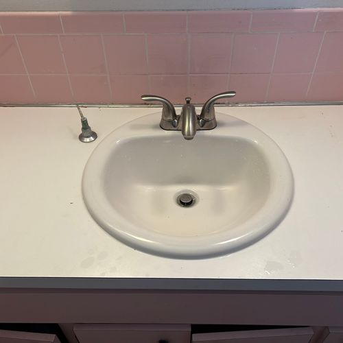 Sink or Faucet Installation or Replacement