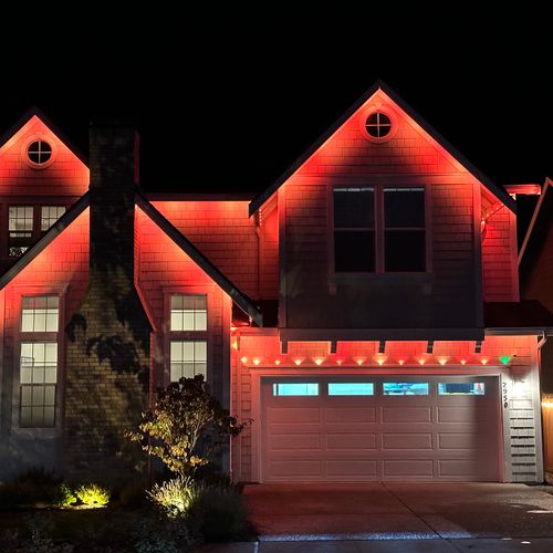 Holiday Lighting Installation and Removal