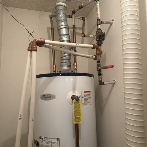 Water Heater Installation or Replacement