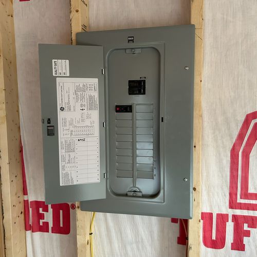 Circuit Breaker Panel or Fuse Box Installation