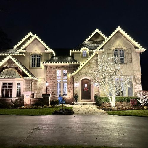 Holiday Lighting Installation and Removal