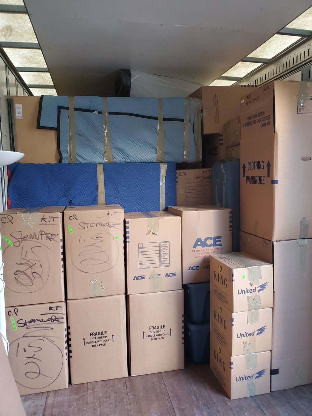 Loading In Moving Truck 