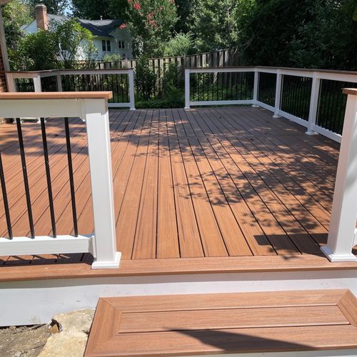 I recently had a deck built by Great Home Builder,