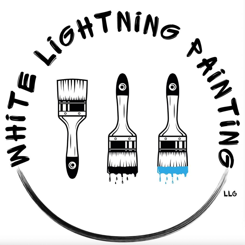 White Lightning Painting