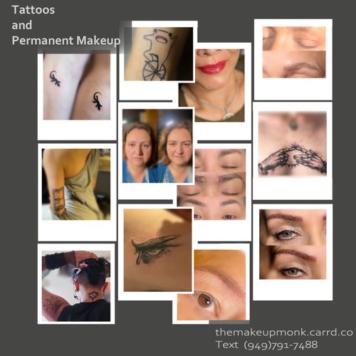 Tattoos and Permanent Makeup