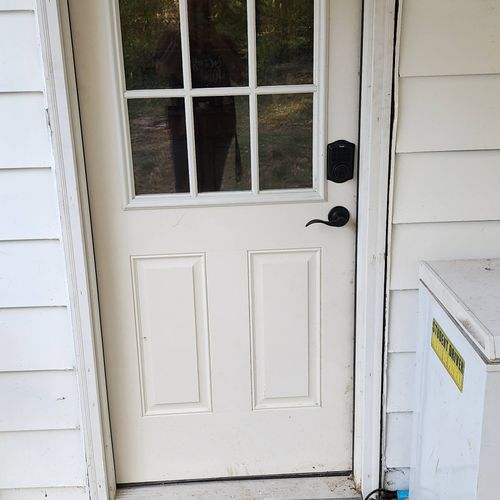 Had the backdoor replaced. They did an amazing job