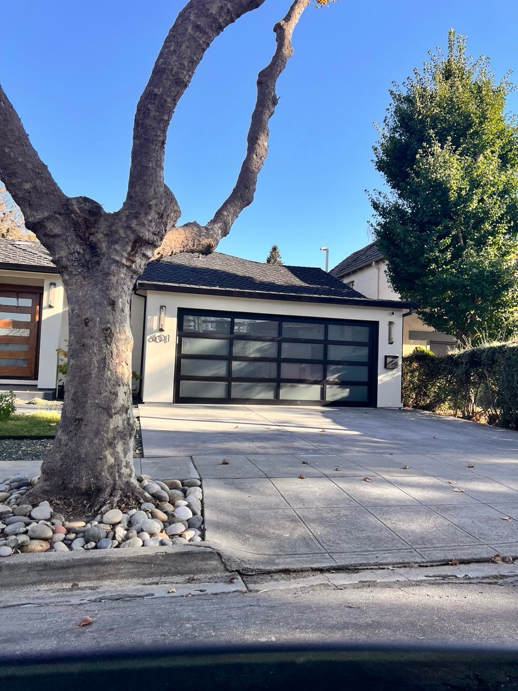 New outdoor lights and front door install 