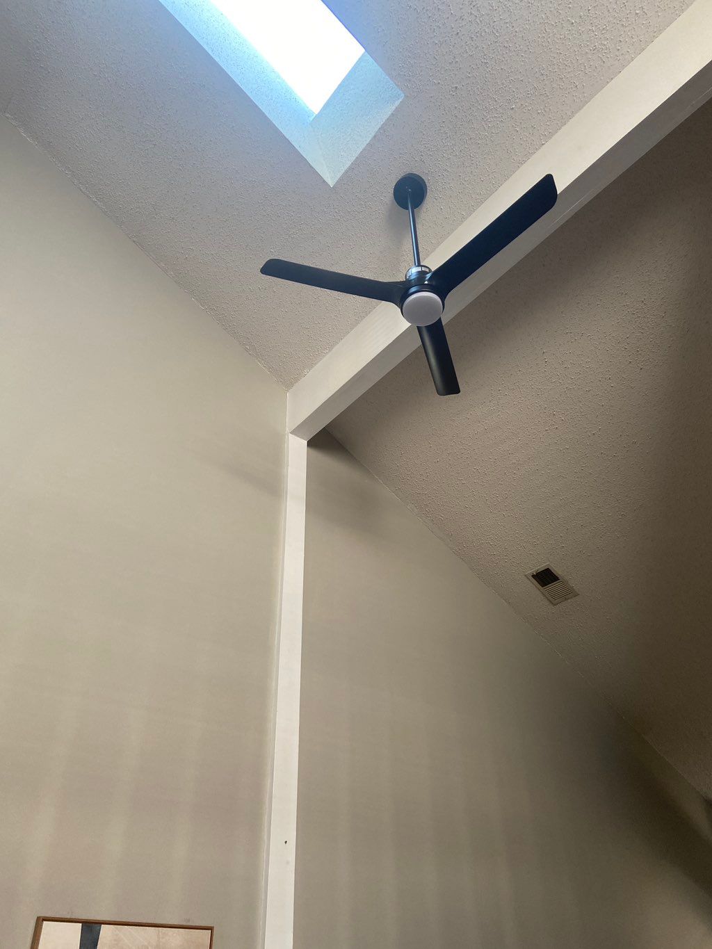 Got my ceiling fan installed today and it looks gr