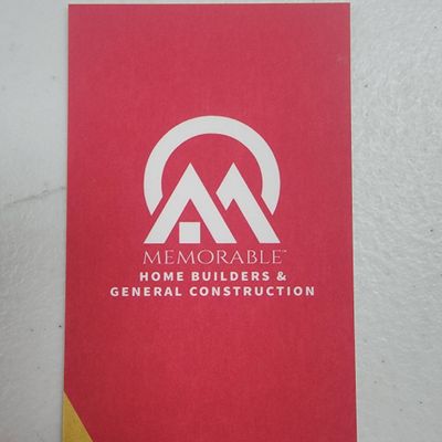 Avatar for Memorable home builders and General contractor