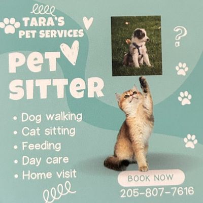 Avatar for Tara’s Pet Service