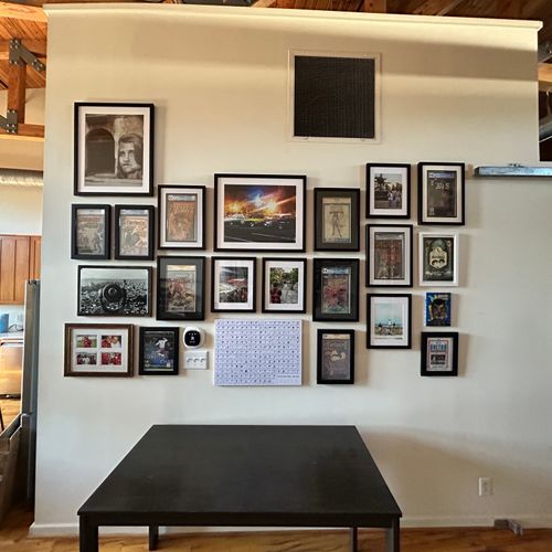 Picture Hanging and Art Installation